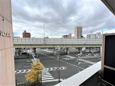 【展望】 | プレサンスOSAKA DOMECITY クロスティ | 5階北西向きバルコニーからの眺望です☆