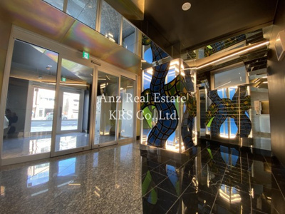 【ロビー】 | MESSAGE九条みなと通Ⅱ | クリエイティブなロビー部分です♪