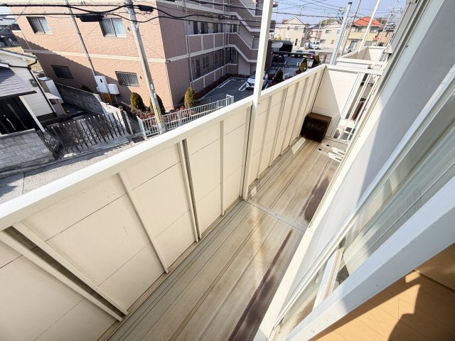 ハイツサンフラワーのバルコニー