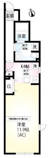 【間取り】 | VILLA　NISHIEIFUKU