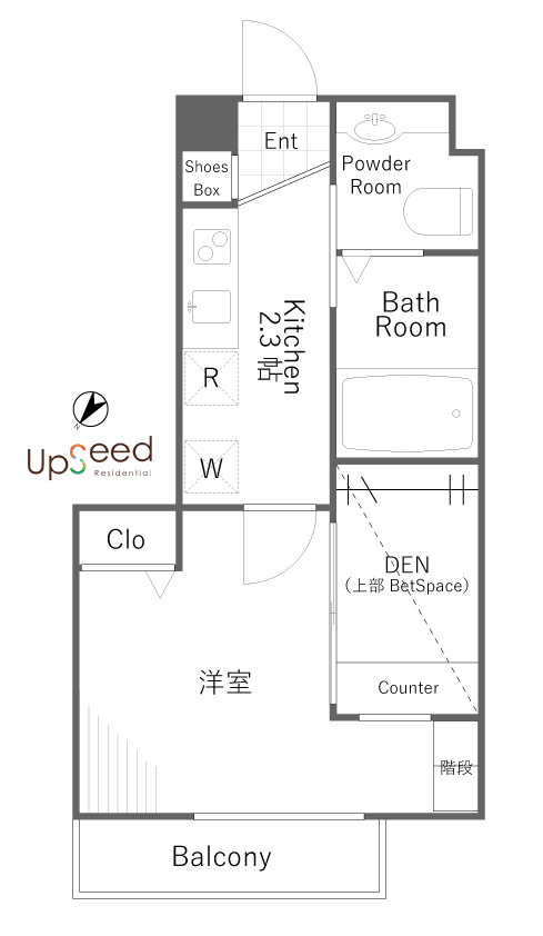 グリーンコート西新宿五丁目の間取り|グリーンコート西新宿五丁目