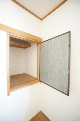【収納】 | 大野メゾネット 1号室 | ※同物件、同タイプ、間取り反転のお部屋です