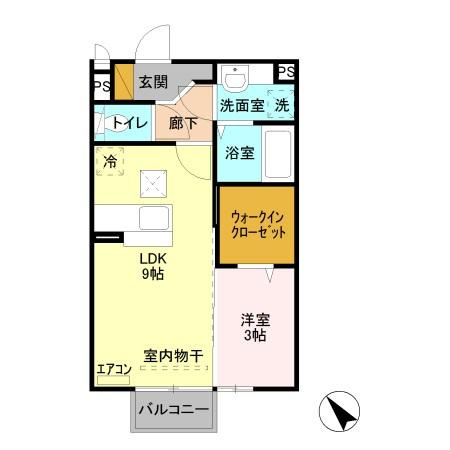Bonheur Soleilの間取り