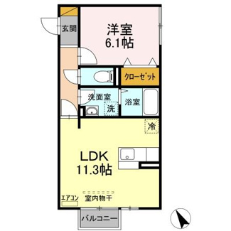 【間取り】 | グランドコートB