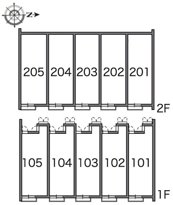 【区画図】 | レオネクスト元植田East