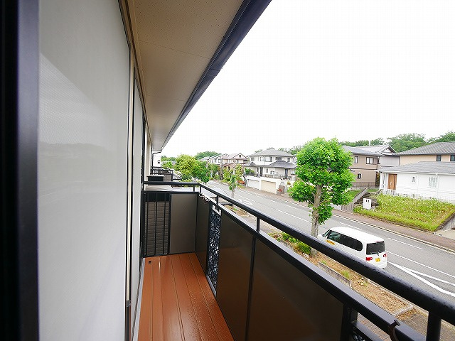 アクシス光台のバルコニー|広々としたバルコニーです