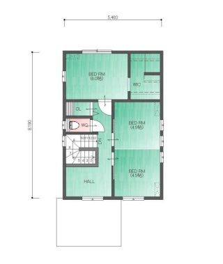高知市玉水町 7号地-建築条件付き-売土地の参考プラン|7号地参考プラン