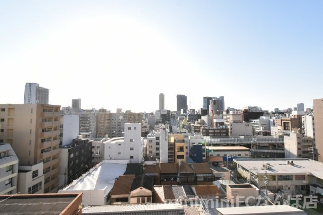 ヒルズ夕陽丘の展望