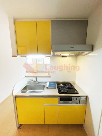 リーベB棟のキッチン|きれいなキッチンです