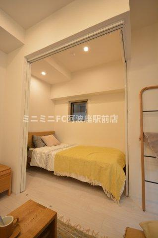 大阪市西区新町３丁目の賃貸マンションの寝室