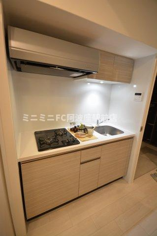 大阪市西区新町３丁目の賃貸マンションのキッチン