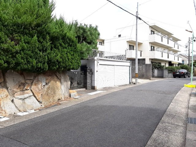 名東区代万町二丁目土地2号地の前面道路含む現地写真|前面道路