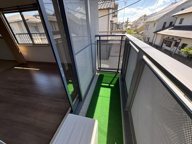 南町一戸建のバルコニー