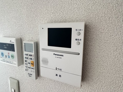 【セキュリティ】 | ルミネ秀暎 | モニター付きインターホンです