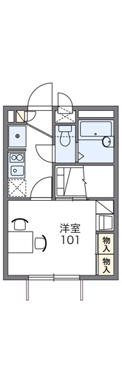 【間取り】 | リューデスハイム