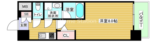 【間取り】 | アルグラッド梅田WEST