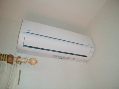 【設備】 | セザンヌ三谷２ | エアコン（※写真はイメージです、現況優先となります）
