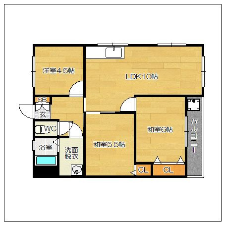 【間取り】 | 第7ダイヨシビル
