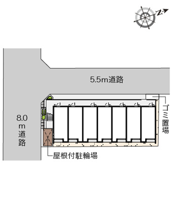 【駐車場】 | クレイノＳＨＩＮＯＮＯＭＥ 