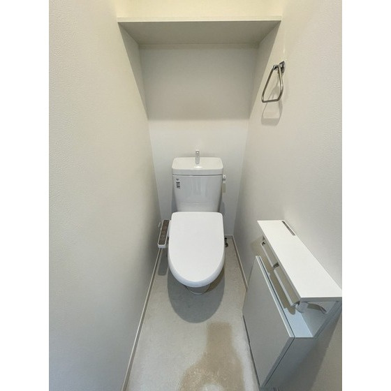 熊本市中央区水前寺３丁目の賃貸マンションのトイレ