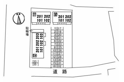 【区画図】 | スカイメゾン　1２番館 | 配置図
