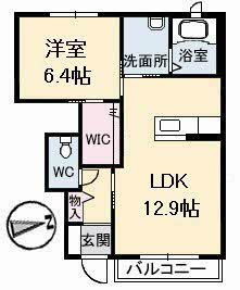 【間取り】 | スカイメゾン　1２番館 | 2LDK