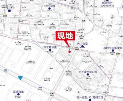 【地図】 | 高崎市宮原町の中古戸建