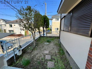 庭スペースございます