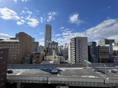 【展望】 | リーガル北心斎橋Ⅱ | バルコニーからの眺望です♪素敵です♪西向き！！