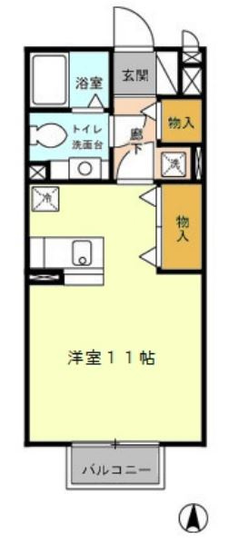ジュネスの間取り