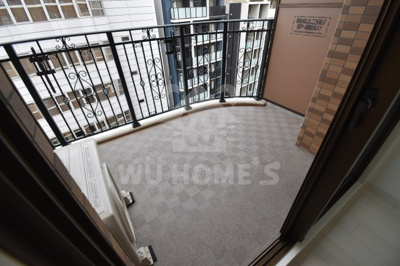 【バルコニー】 | Luxe西長堀 | 広々としたバルコニーです