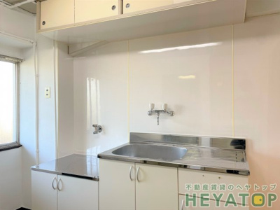 【キッチン】 | カヤノビル | ガスコンロが置けるキッチンで楽しくお料理