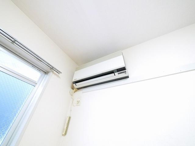 ヴィラあざみの設備|エアコンは必須ですね！