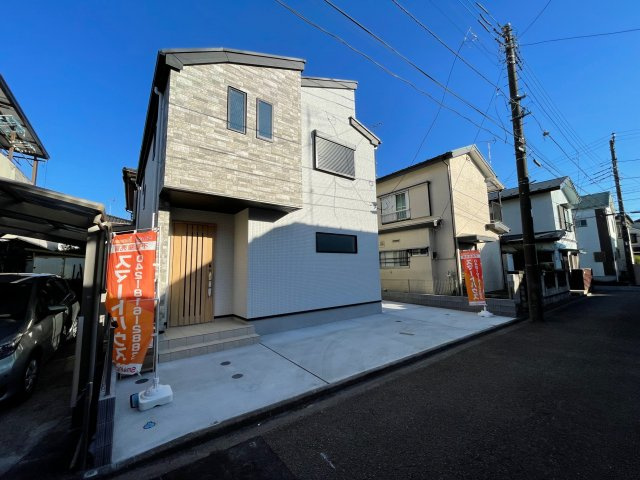 相模原市南区東大沼新築1棟の前面道路含む現地写真