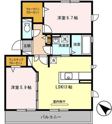 【間取り】 | オースター1番館
