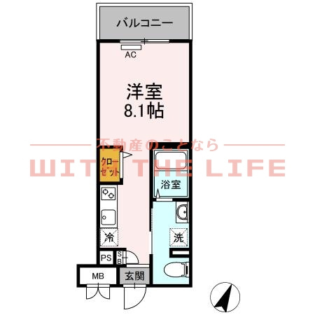 グランジュール大手町の間取り