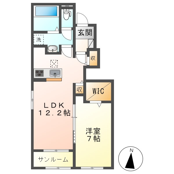 アール・グランデⅡの間取り