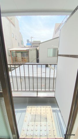 ハイツ浮田のバルコニー
