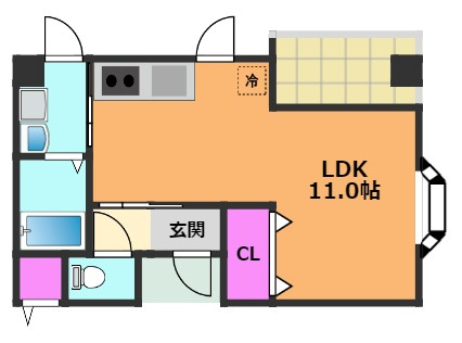 【間取り】 | ファミーユ東館