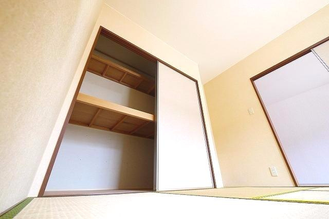 グリーンハウス山ノ口Aの収納|収納があります