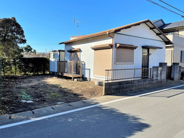 長生村岩沼平屋戸建の外観