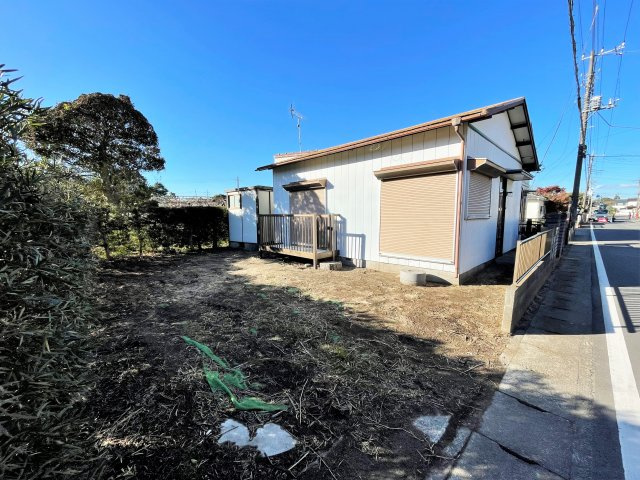 長生村岩沼平屋戸建の外観