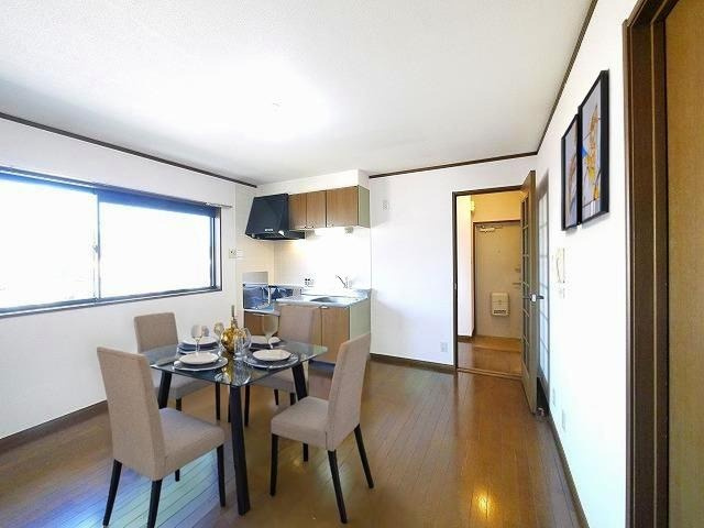 ルミエール二階堂の居間・リビング|CGで家具等を配置したもので家具等は含まれません