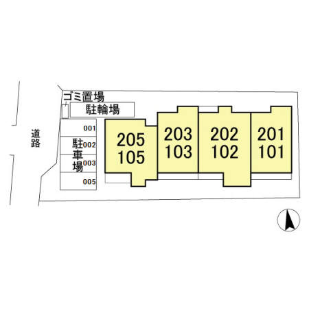 グランシャリオの区画図