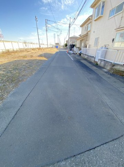 【前面道路含む現地写真】 | 現地(2023年1月撮影)