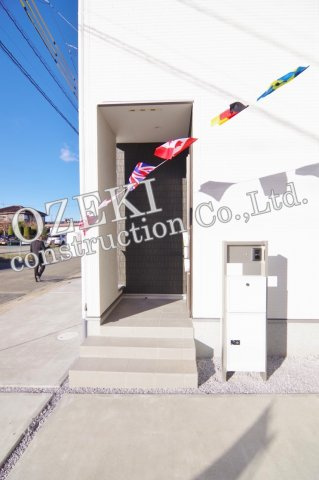 【4号棟】越谷市花田新築戸建て　全5棟　～リナージュ～のエントランス