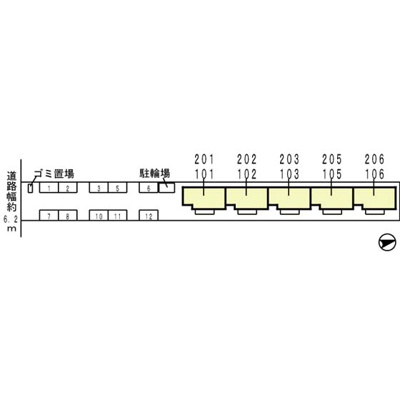 【区画図】 | クレールボナール