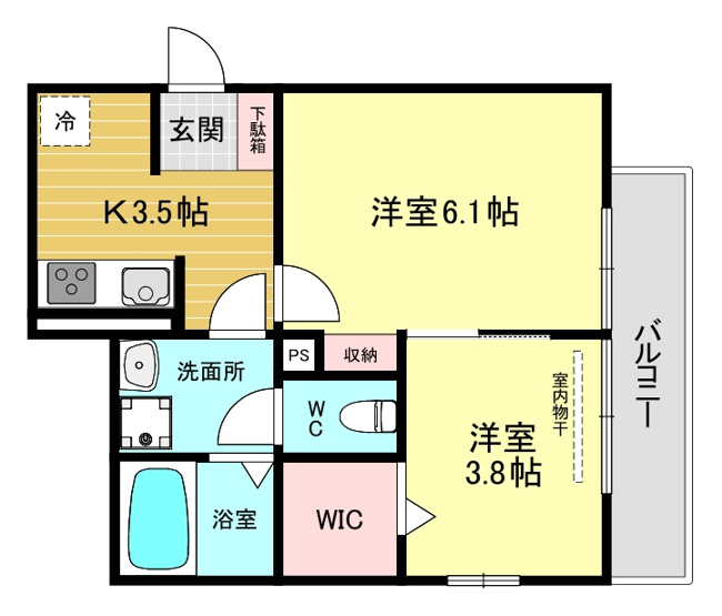【間取り】 | レ・セーナ甲東園
