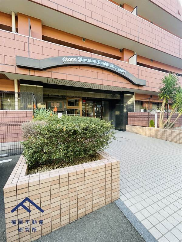 ライオンズマンション香椎駅東のエントランス