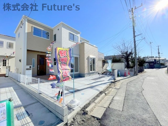 三郷市鷹野1丁目　新築戸建　全7棟　6号棟の外観|物件の詳細はもちろん、住宅ローン等のご相談もお気軽にご相談下さいませ。